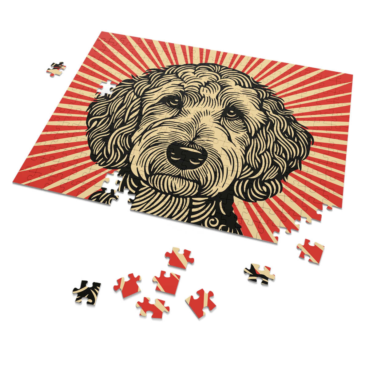 Goldendoodle Jigsaw Puzzle — view 2