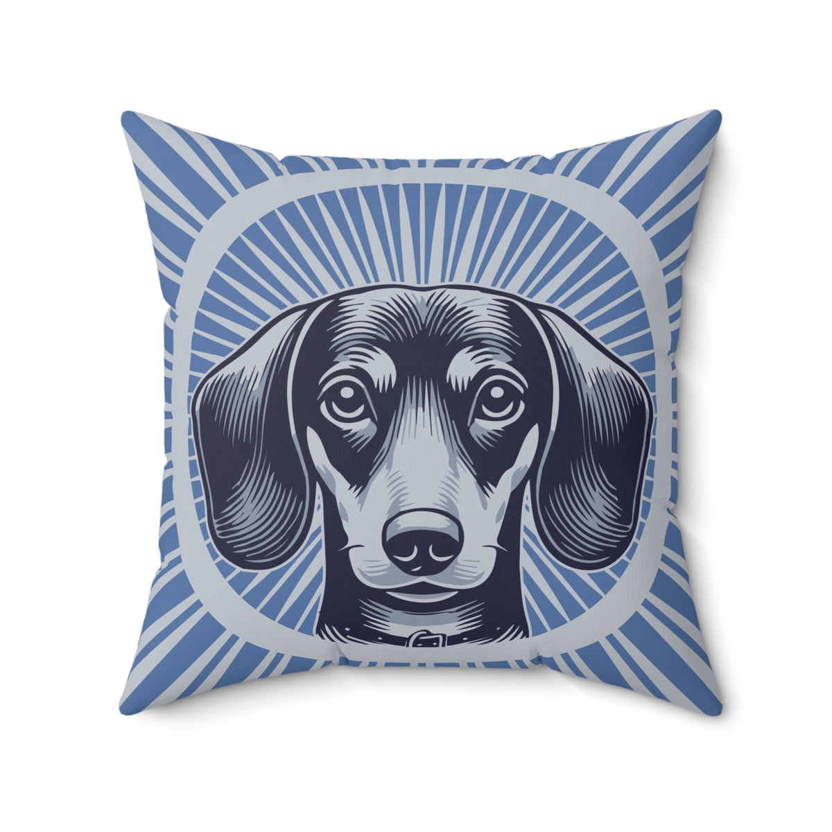 Dachshund Pillow — 20" × 20"