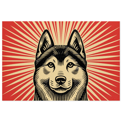 Norwegian Elkhound Jigsaw Puzzle