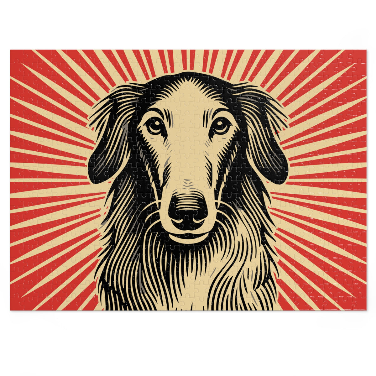 Borzoi Jigsaw Puzzle — 20.5" × 15" (500 pcs)