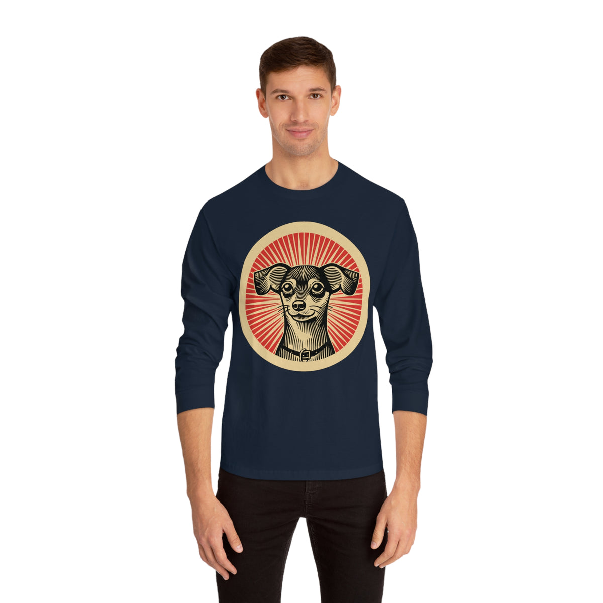 Chiweenie Long Sleeve Tee — view 9