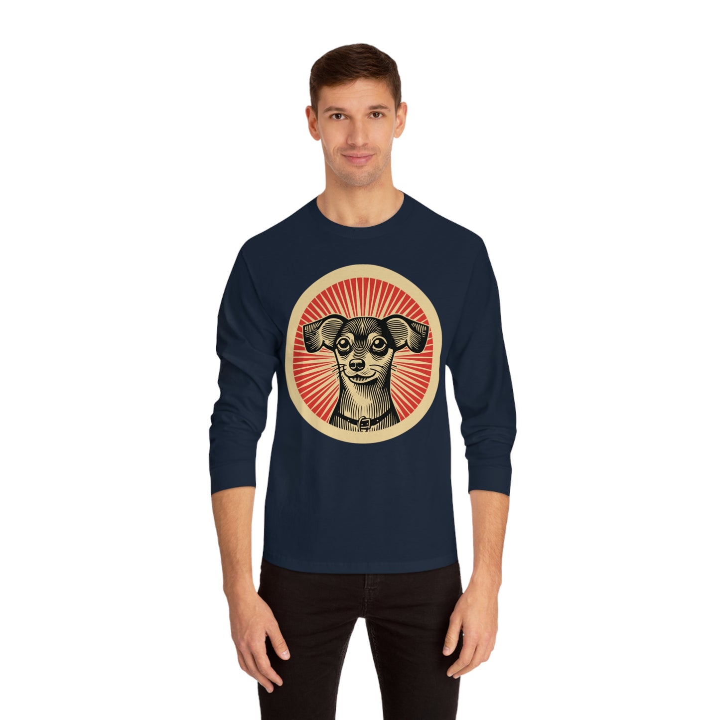 Chiweenie Long Sleeve Tee for Adults