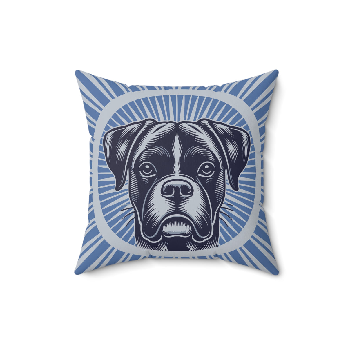 Boxer Pillow — 16" × 16"