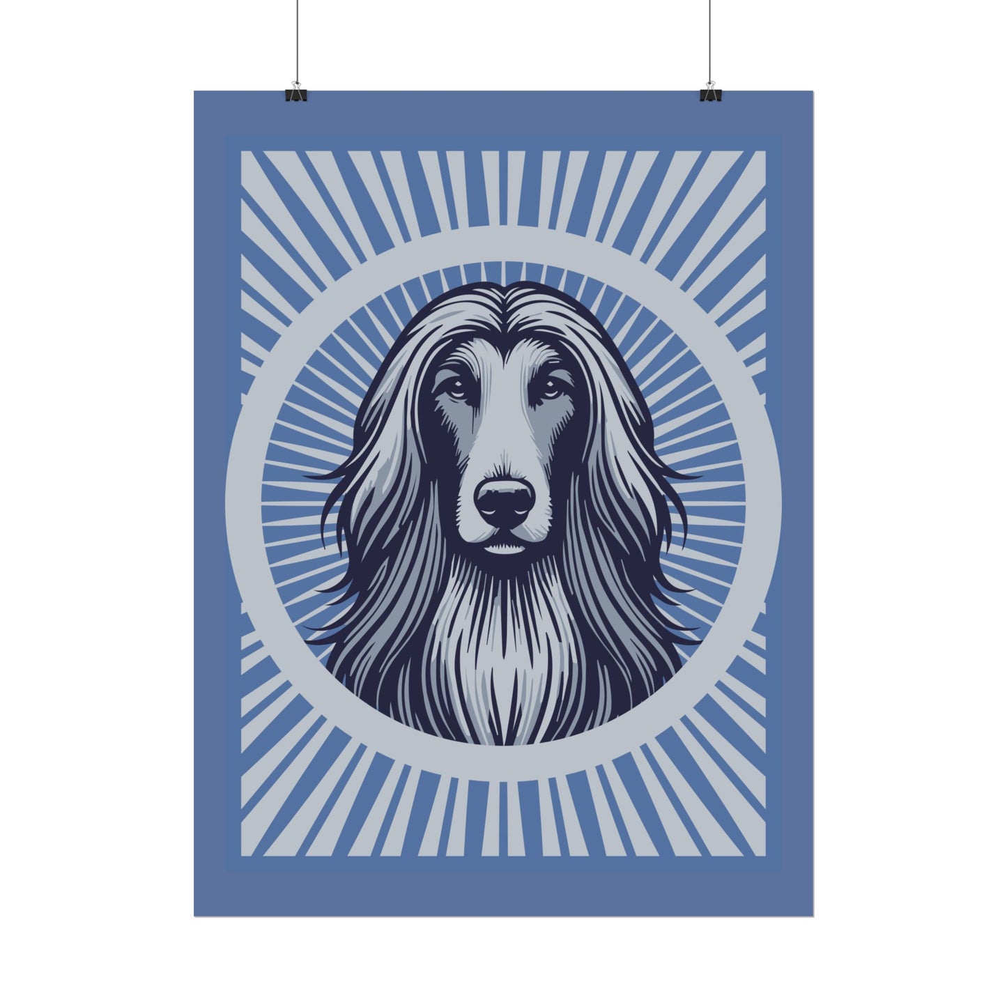 Afghan Hound Art Print