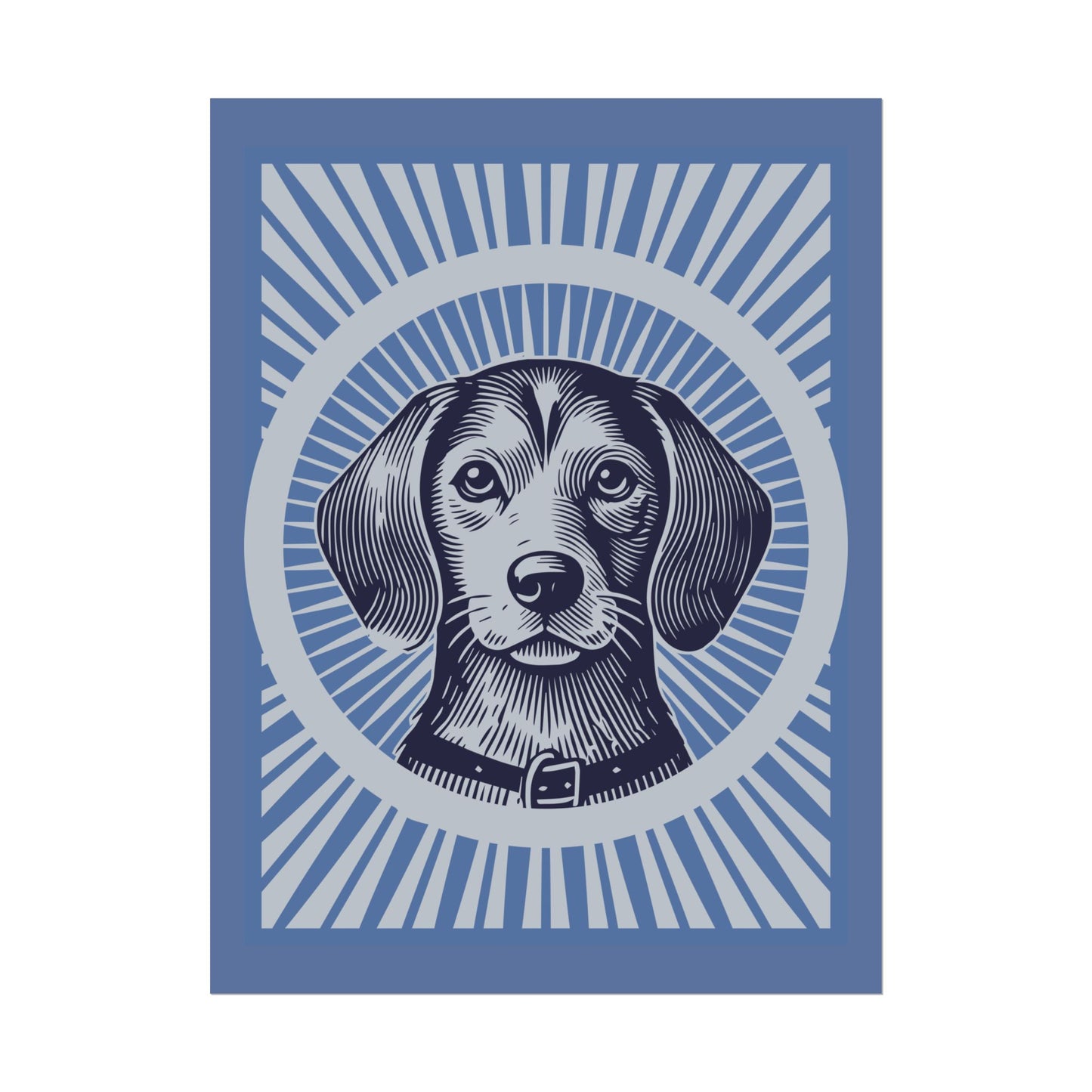 Beaglier Art Print