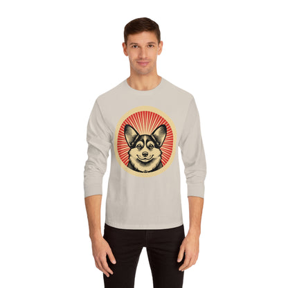 Pembroke Welsh Corgi Long Sleeve Tee for Adults