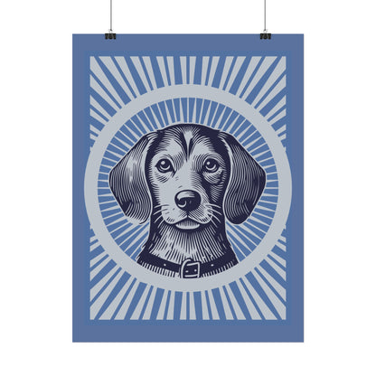 Beaglier Art Print