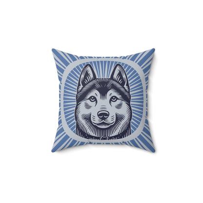 Norwegian Elkhound Pillow