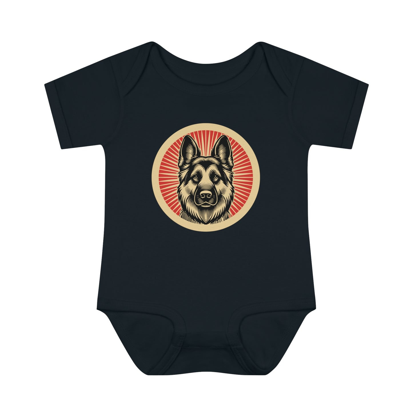 German Shepherd Infant Bodysuit