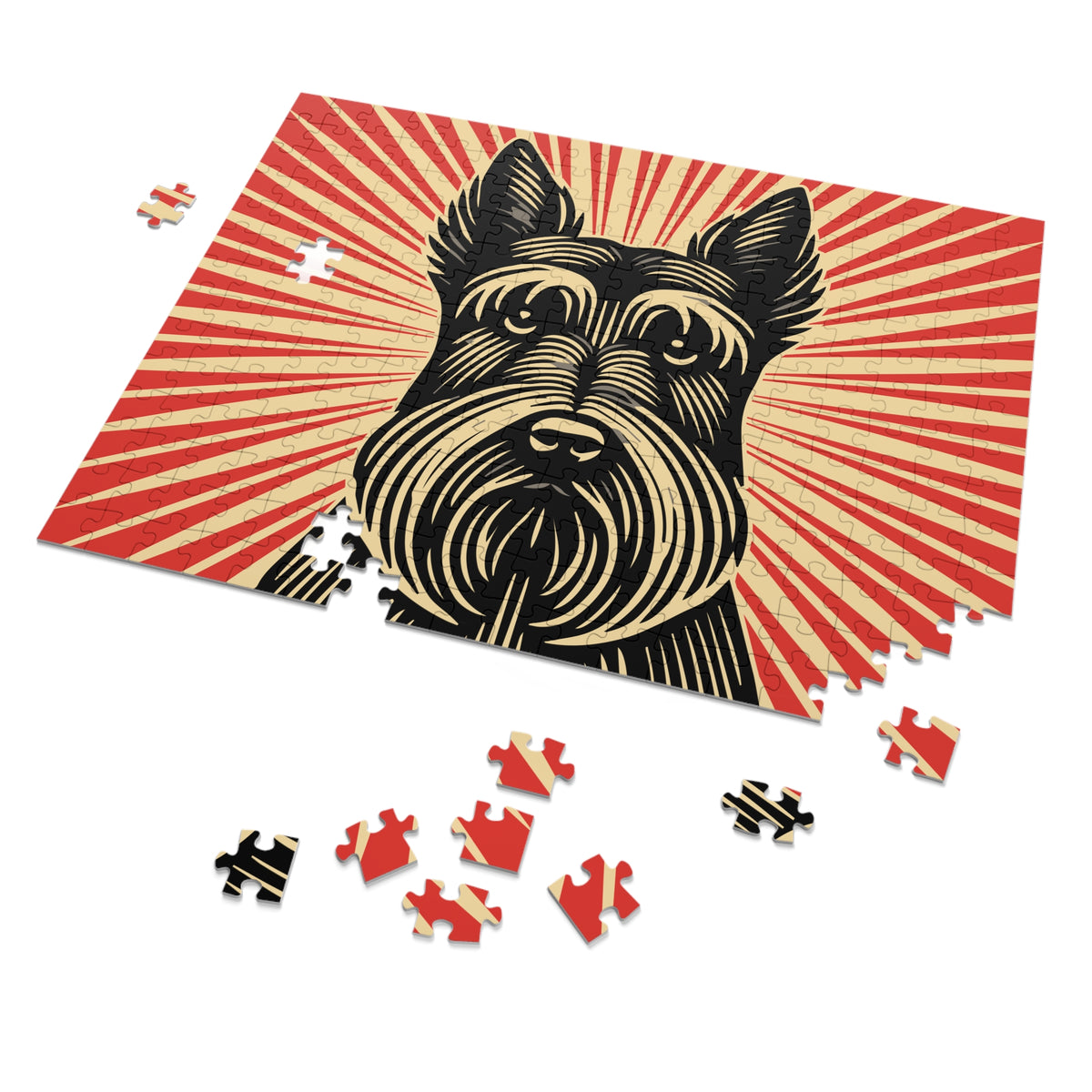 Scottish Terrier Jigsaw Puzzle — view 2