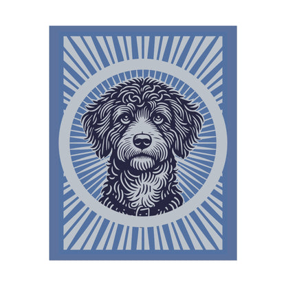 Bordoodle Art Print