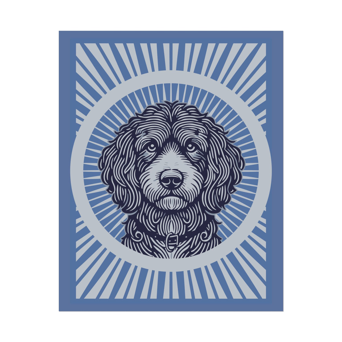 Aussiedoodle Art Print