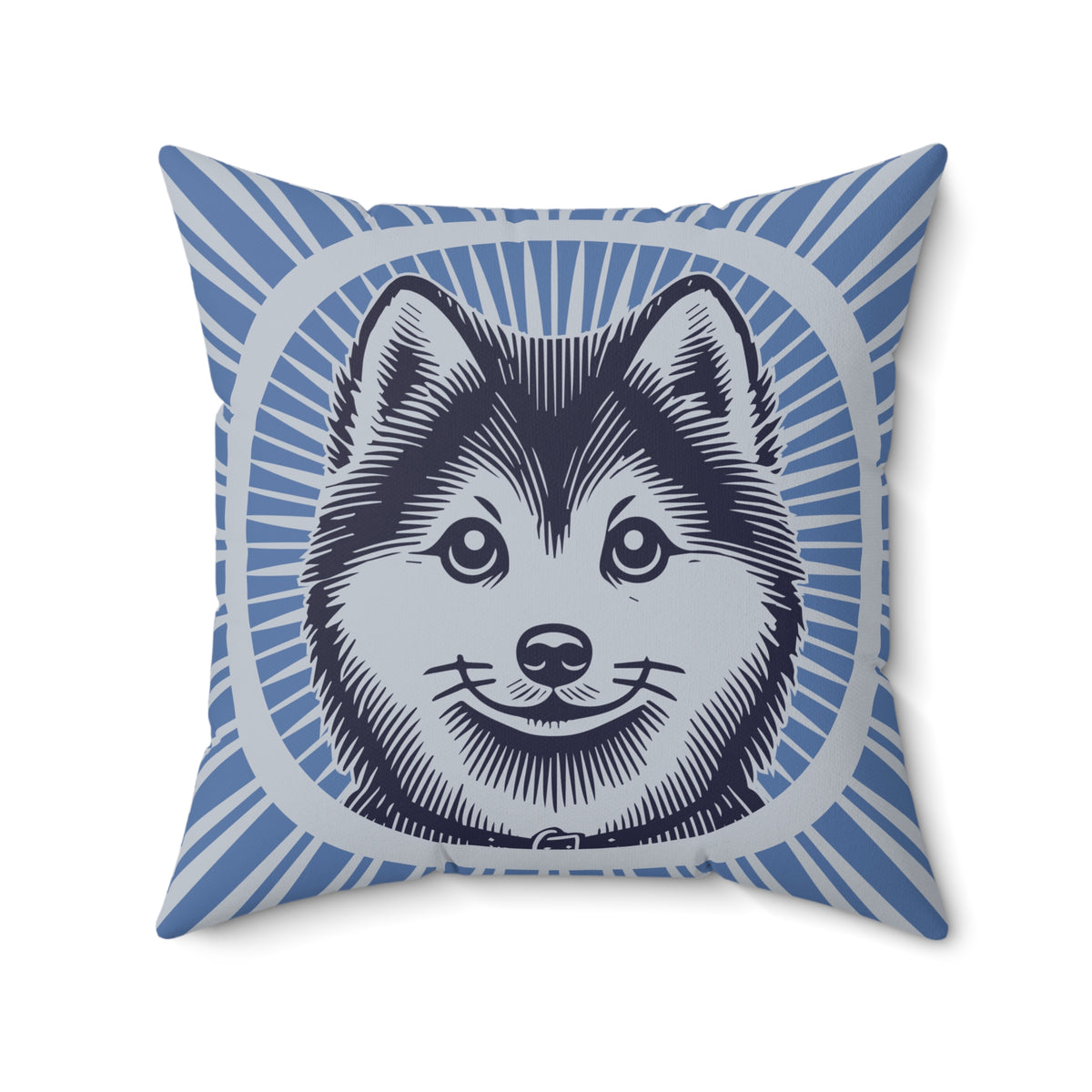 Pomsky Pillow — 20" × 20"
