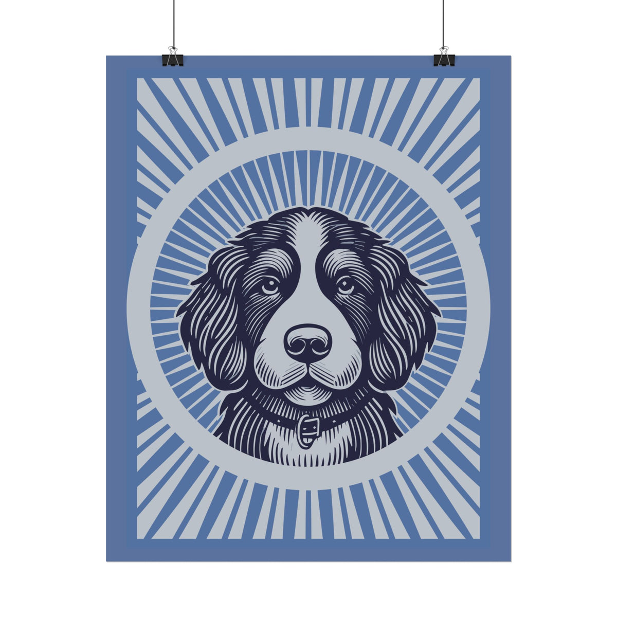Bernedoodle Art Print — view 5