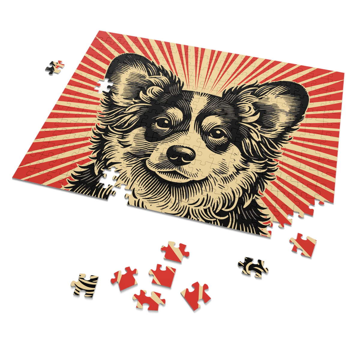 Corgipoo Jigsaw Puzzle — view 2