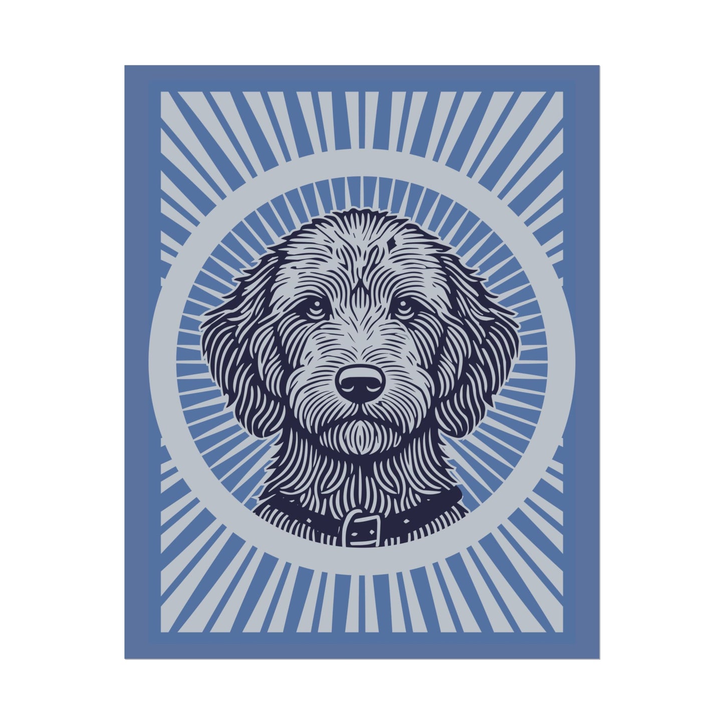 Labradoodle Art Print