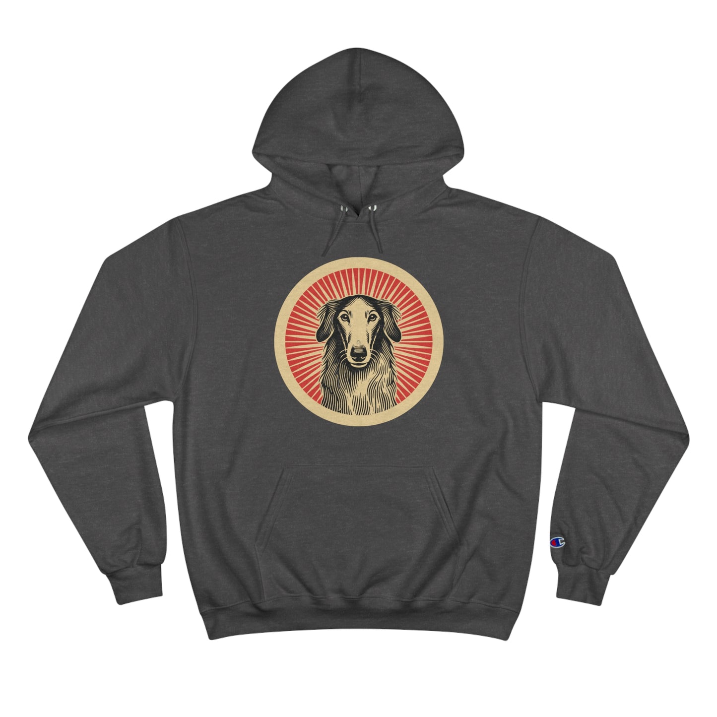 Borzoi Hoodie for Adults