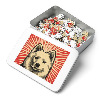 American Eskimo Dog Jigsaw Puzzle