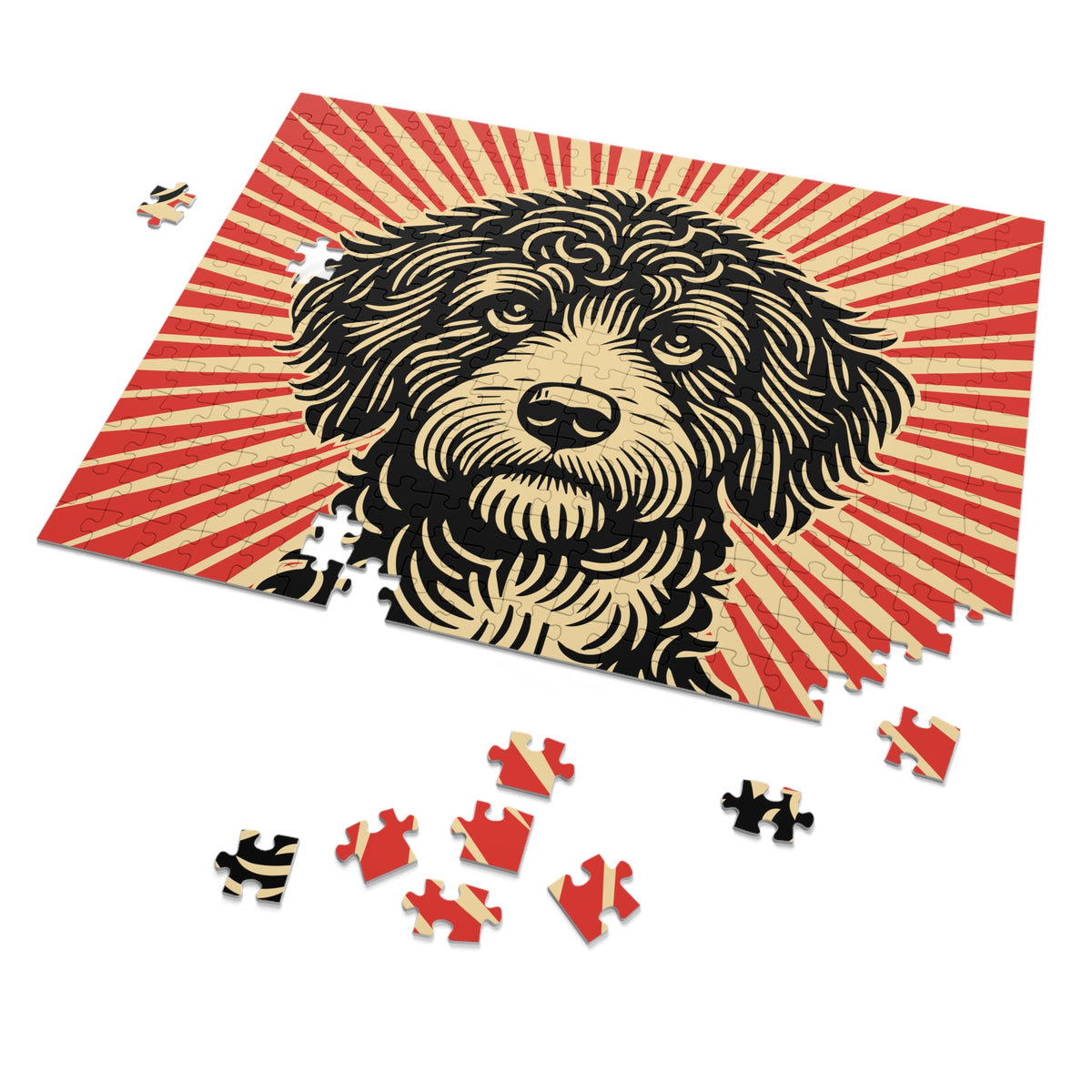 Bordoodle Jigsaw Puzzle — view 2