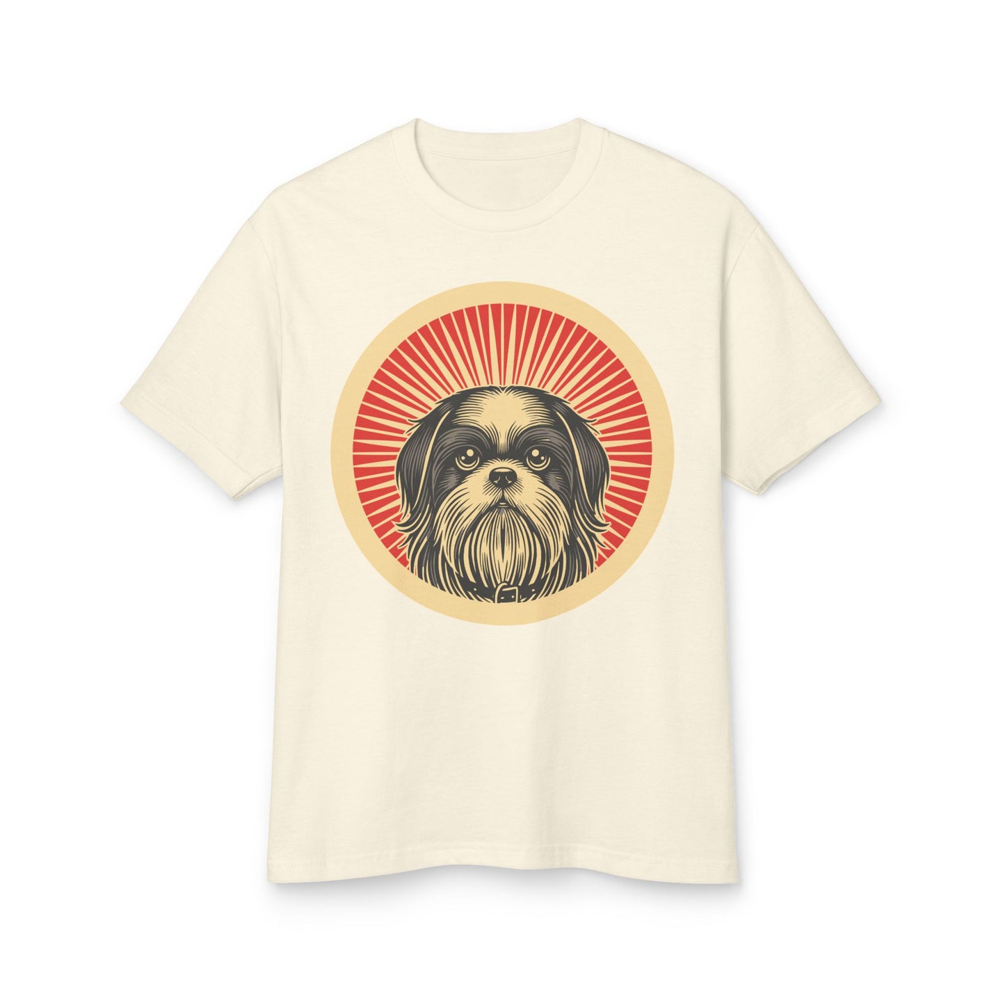 Shih Tzu Heavyweight Cotton T-Shirt for Adults