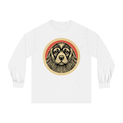 Cocker Spaniel Long Sleeve Tee for Adults