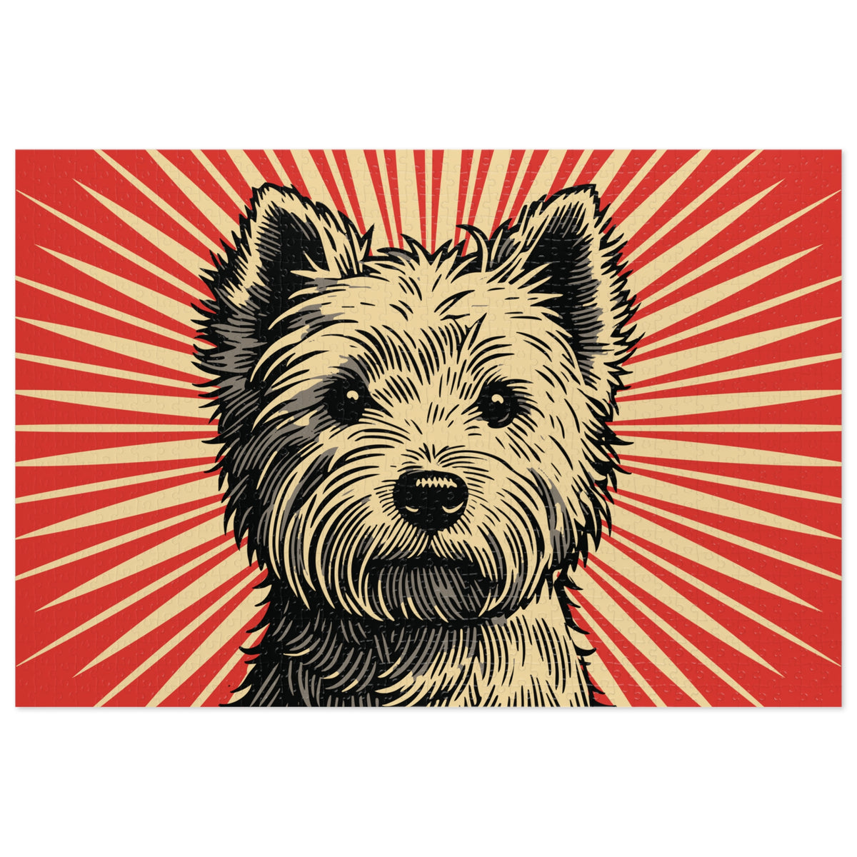 West Highland White Terrier Jigsaw Puzzle — 29.25" × 19.75" (1000 pcs)