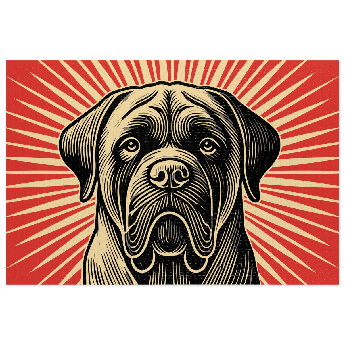 Mastiff Jigsaw Puzzle — 29.25" × 19.75" (1000 pcs)