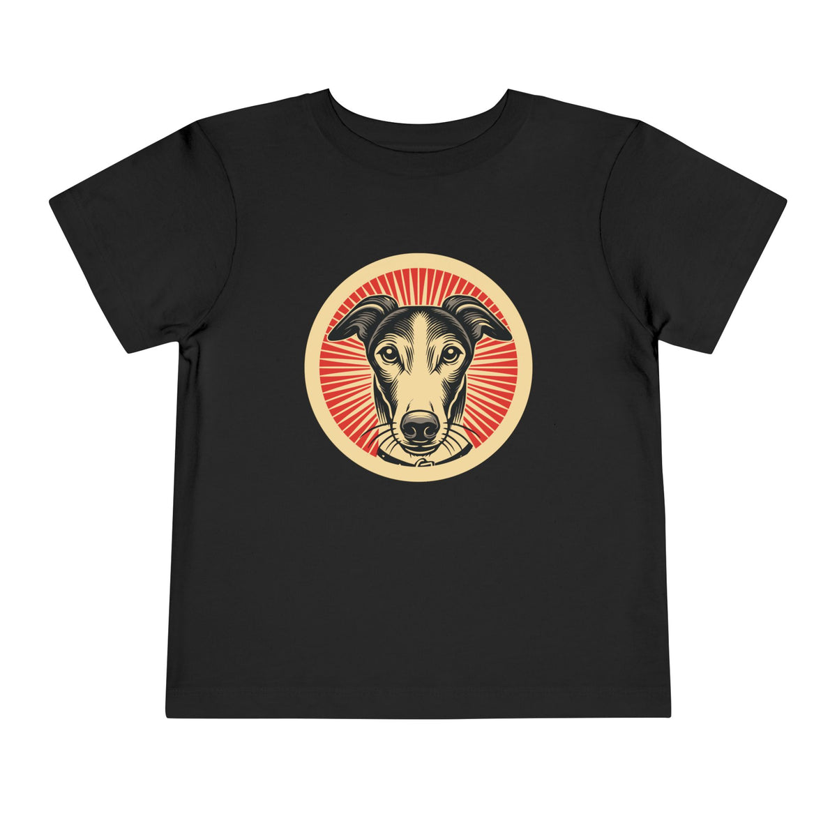 Greyhound Toddler Tee — Black
