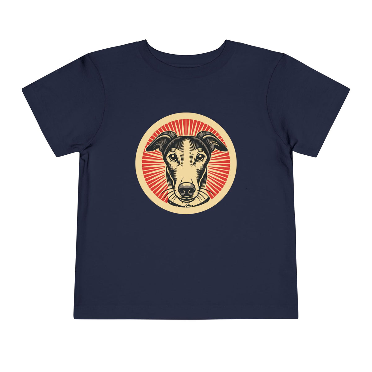 Greyhound Toddler Tee — Navy