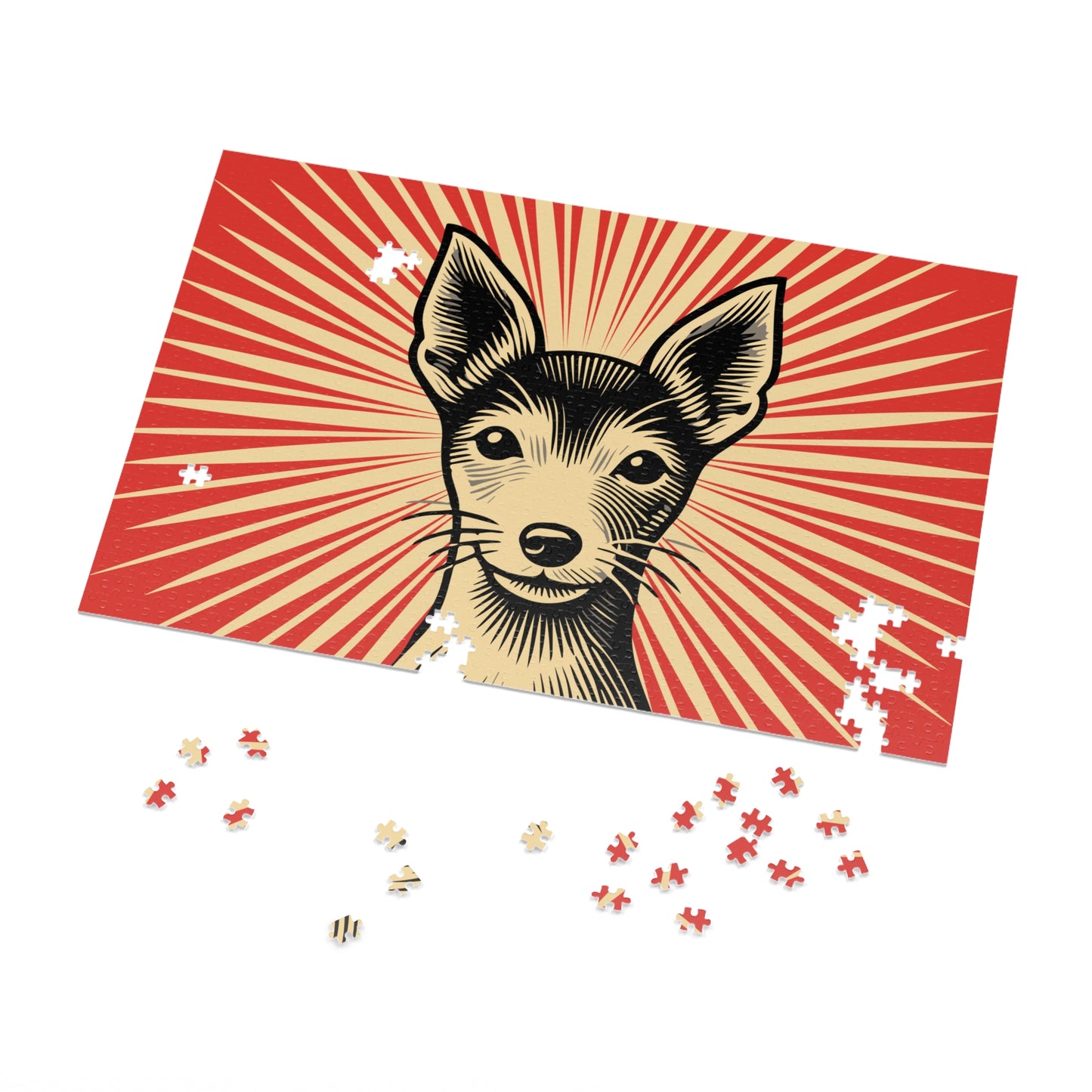 Toy Fox Terrier Jigsaw Puzzle