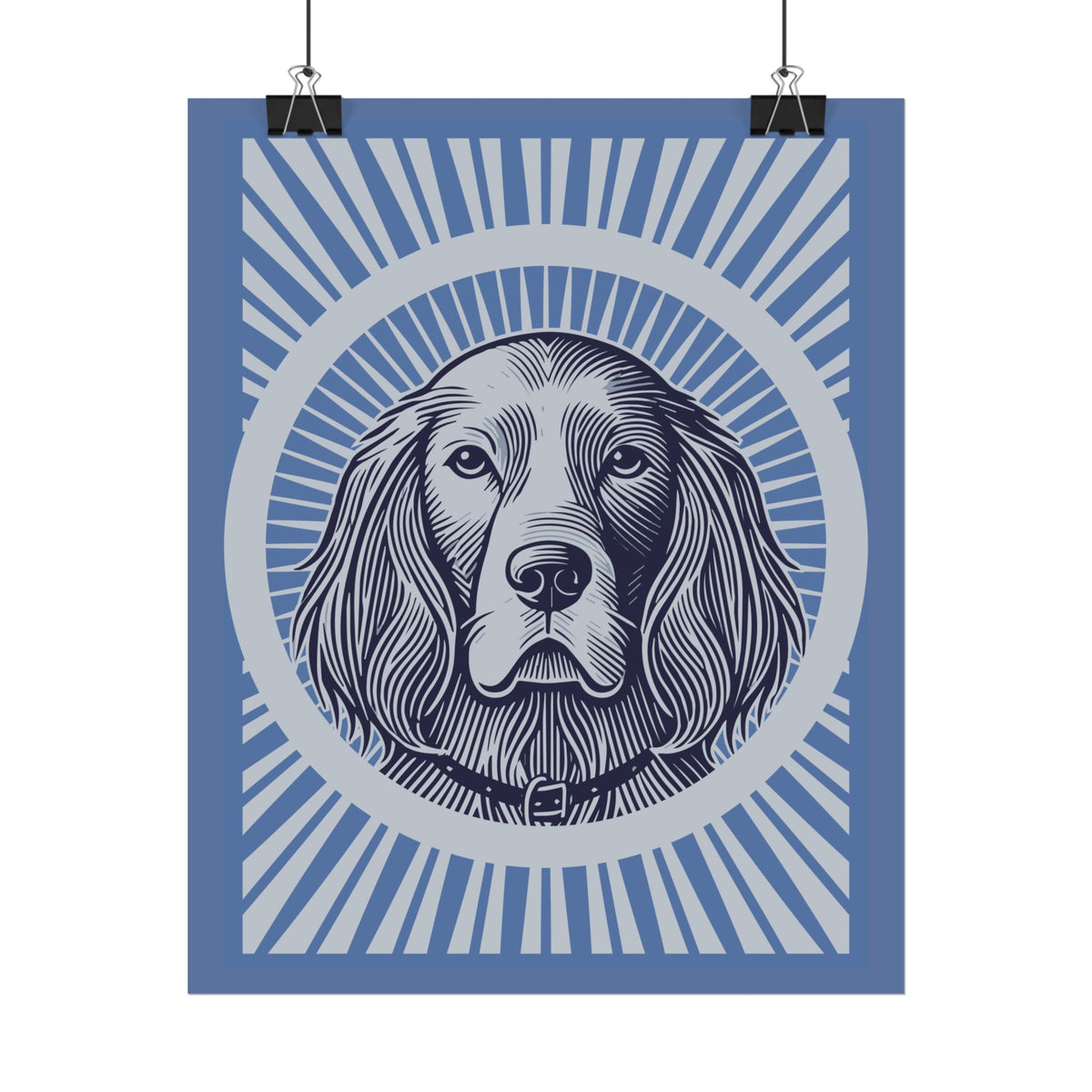 English Setter Art Print — view 2