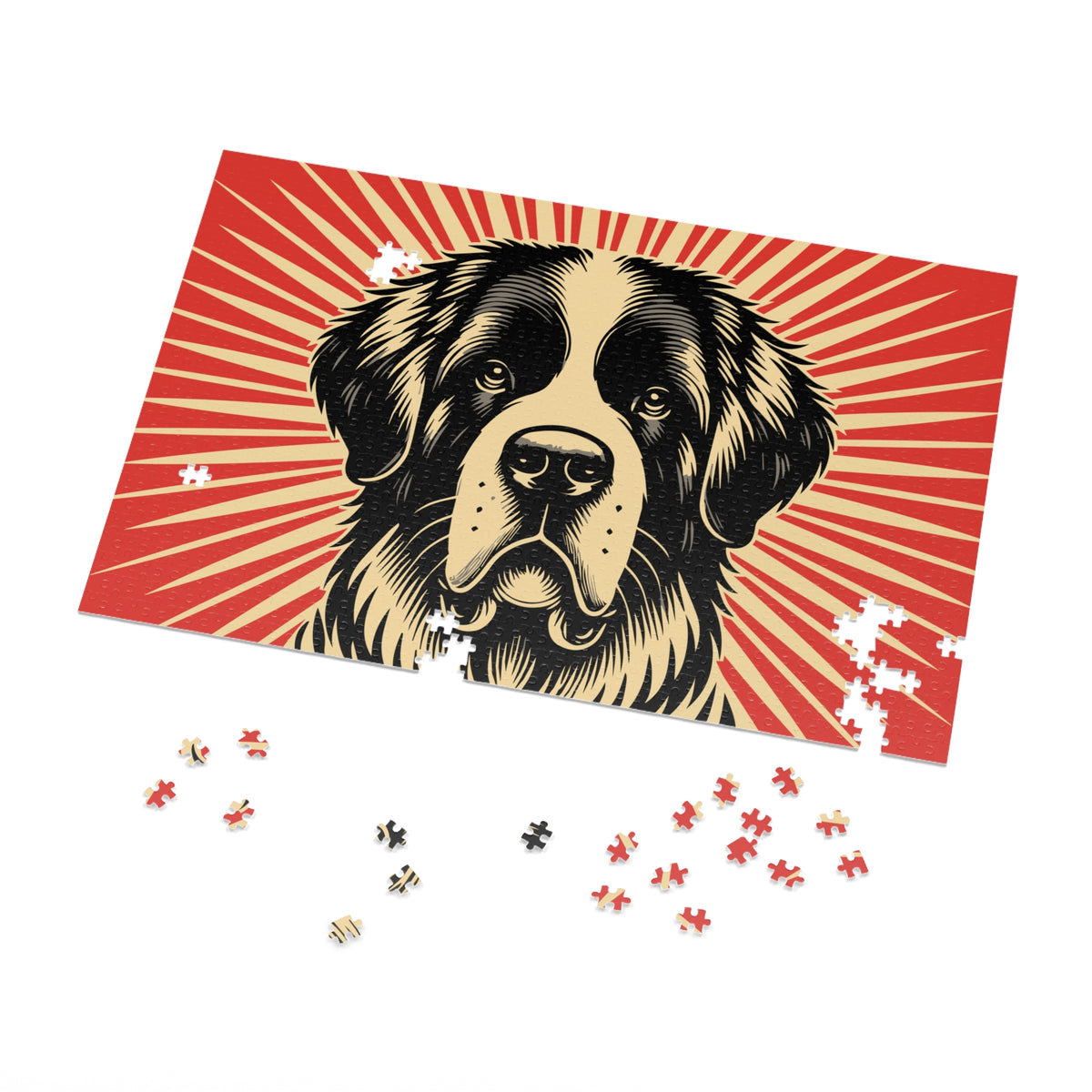 Saint Bernard Jigsaw Puzzle — view 4