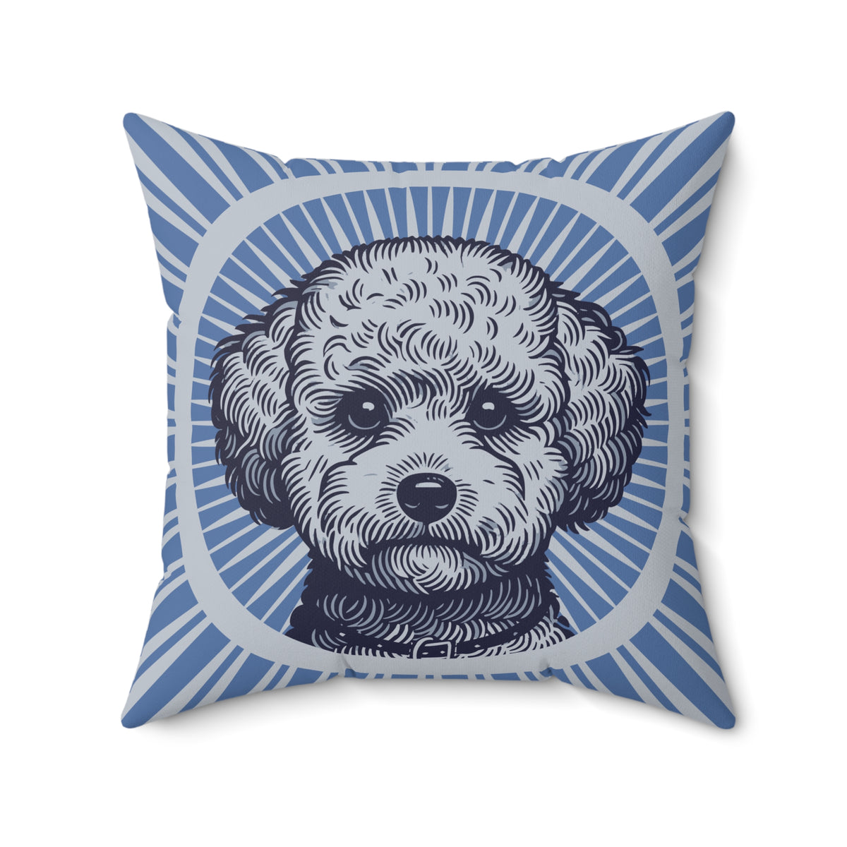 Bichon Frise Pillow — 20" × 20"