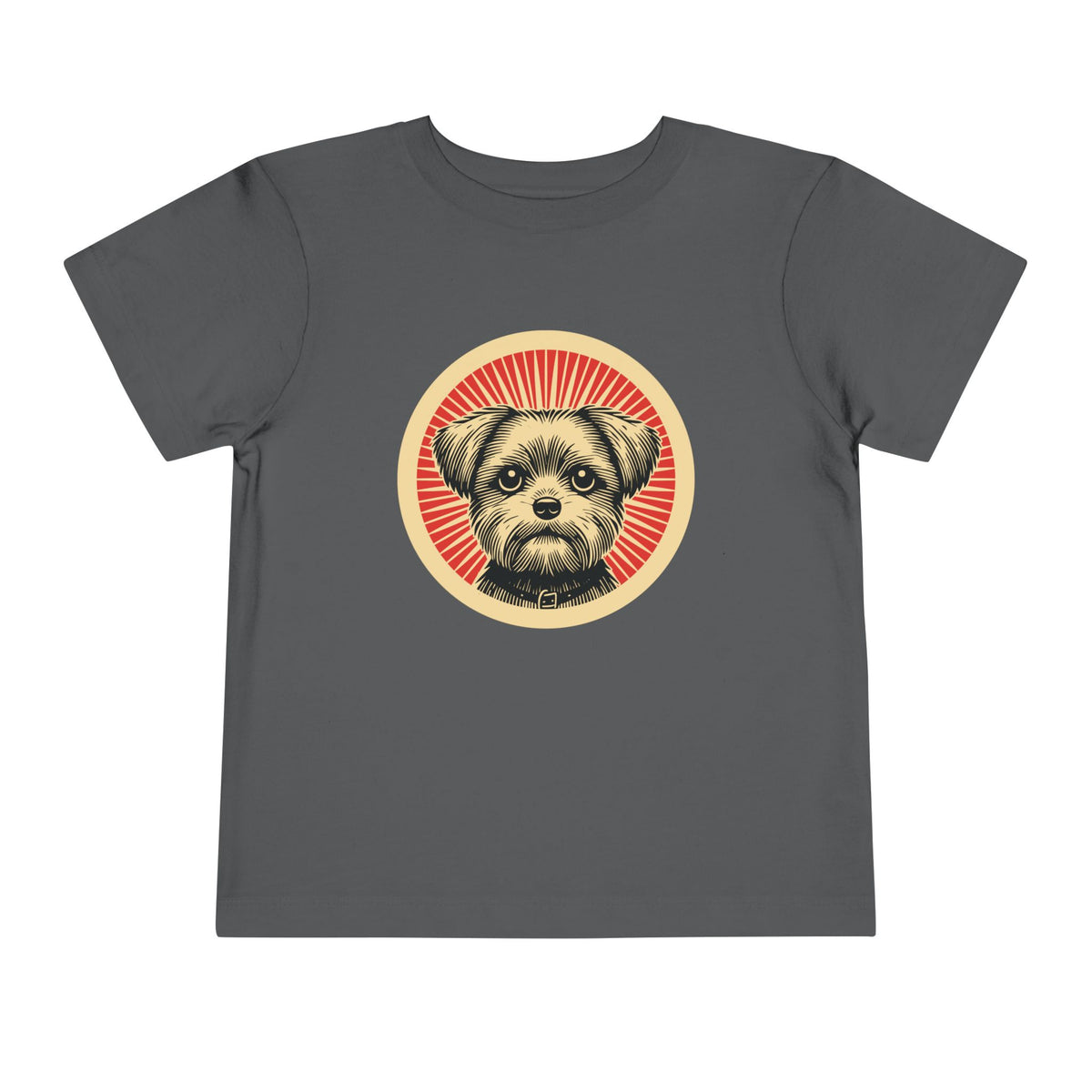 Shorkie Toddler Tee — Asphalt