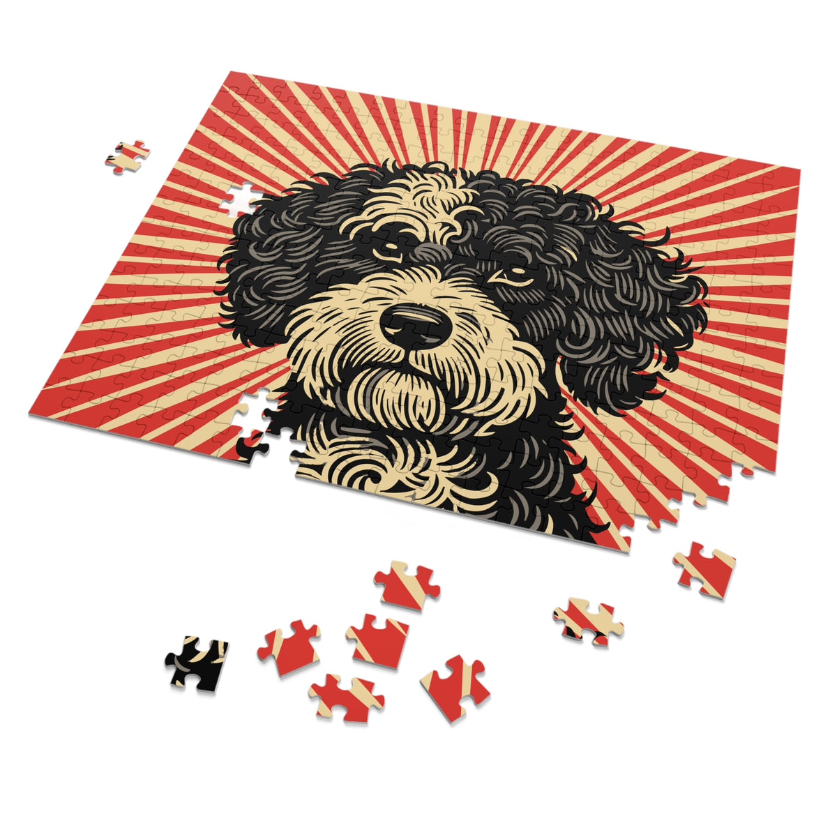 Portuguese Water Dog Jigsaw Puzzle — view 2