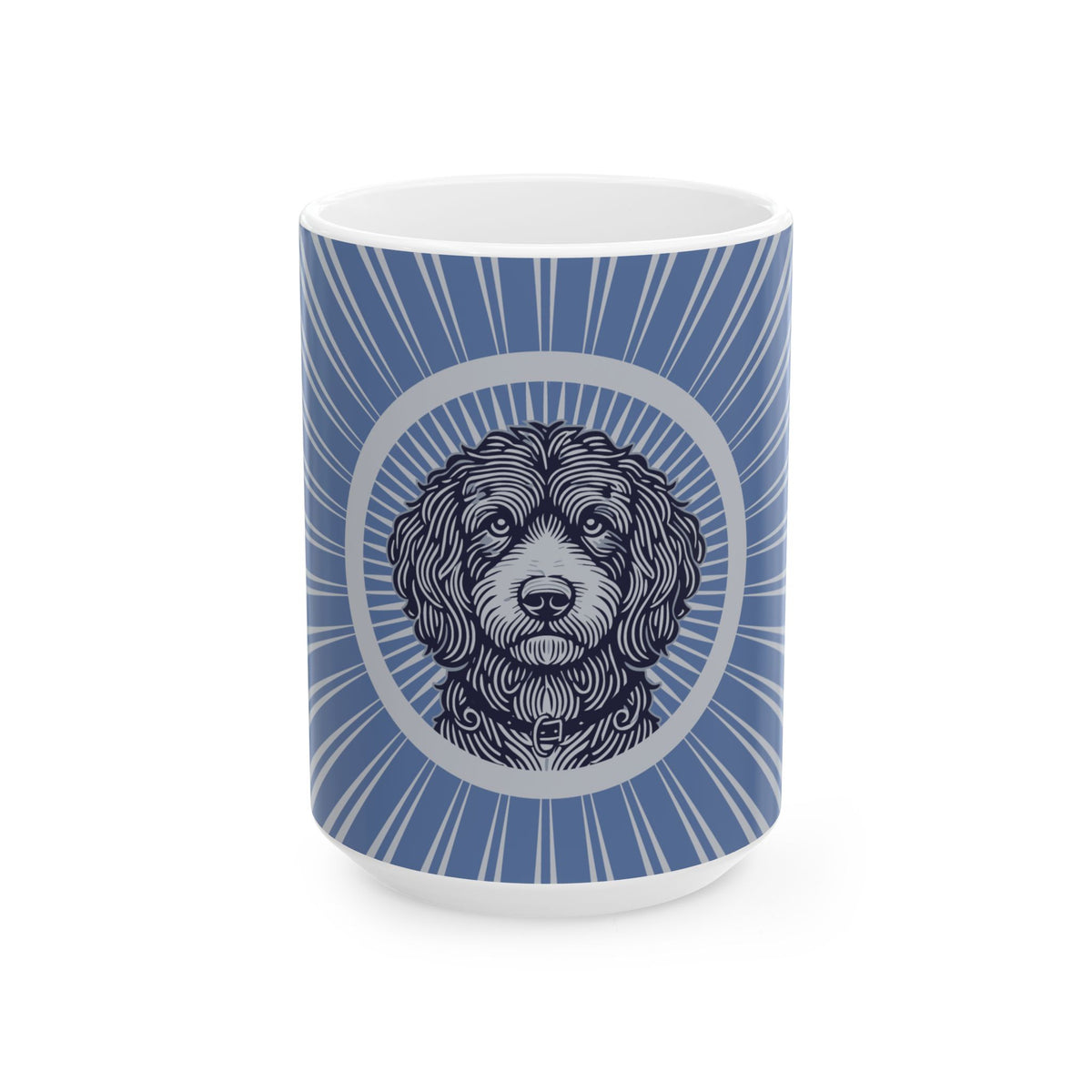 Aussiedoodle Ceramic Mug — 15oz