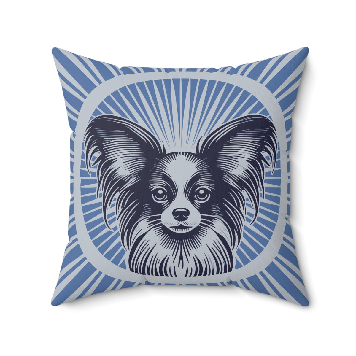 Papillon Pillow — 20" × 20"