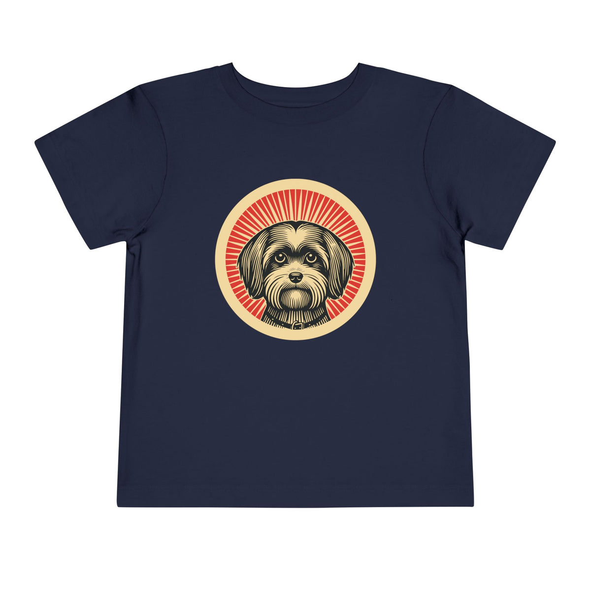 Havanese Toddler Tee — Navy