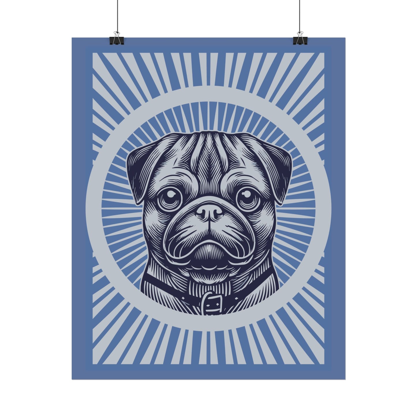 Pug Art Print