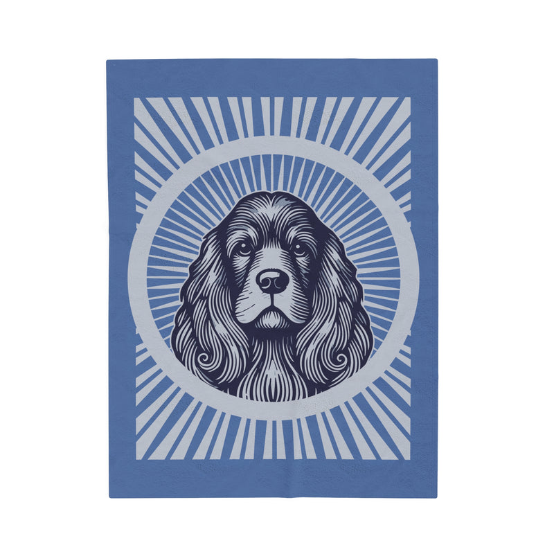 American Cocker Spaniel Blanket