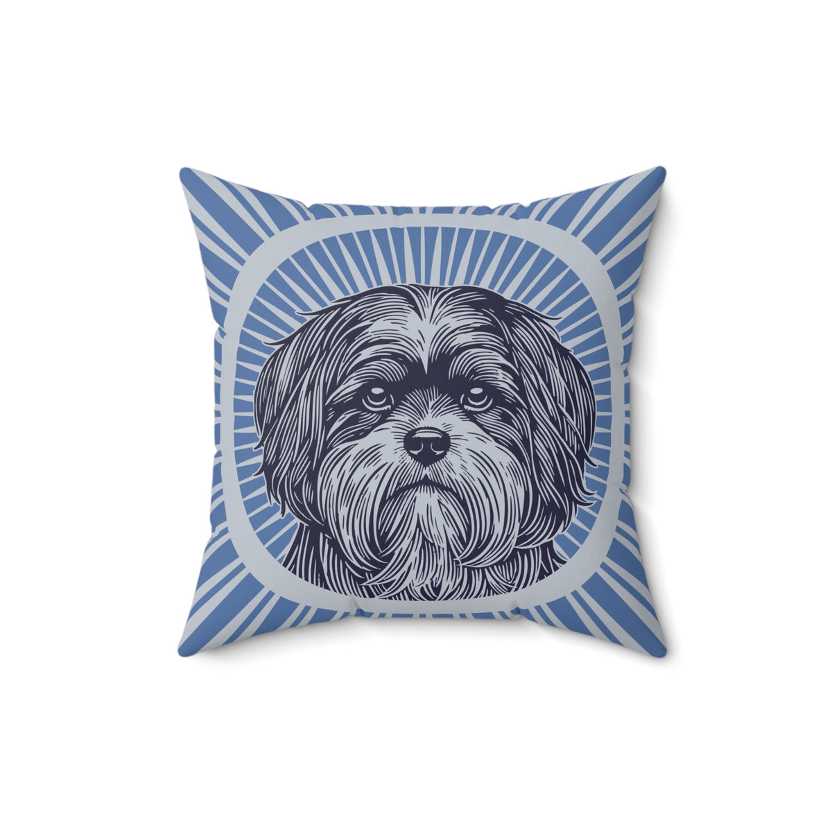 Lhasa Apso Pillow — 16" × 16"