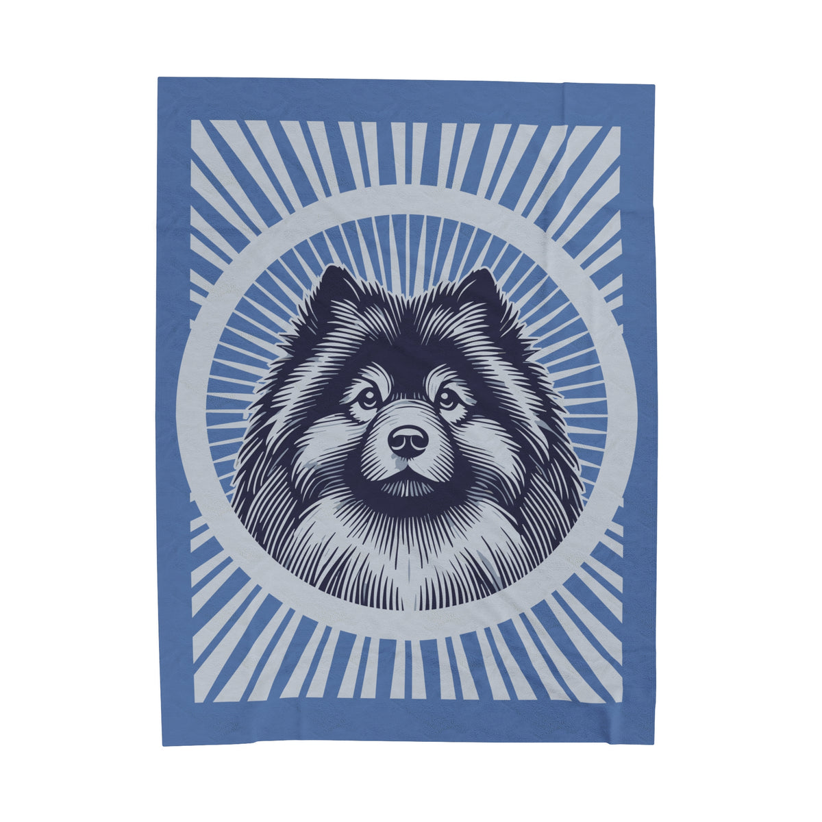 Keeshond Blanket — 60" × 80"