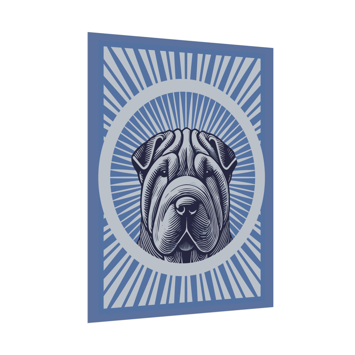 Chinese Shar-Pei Art Print — view 6
