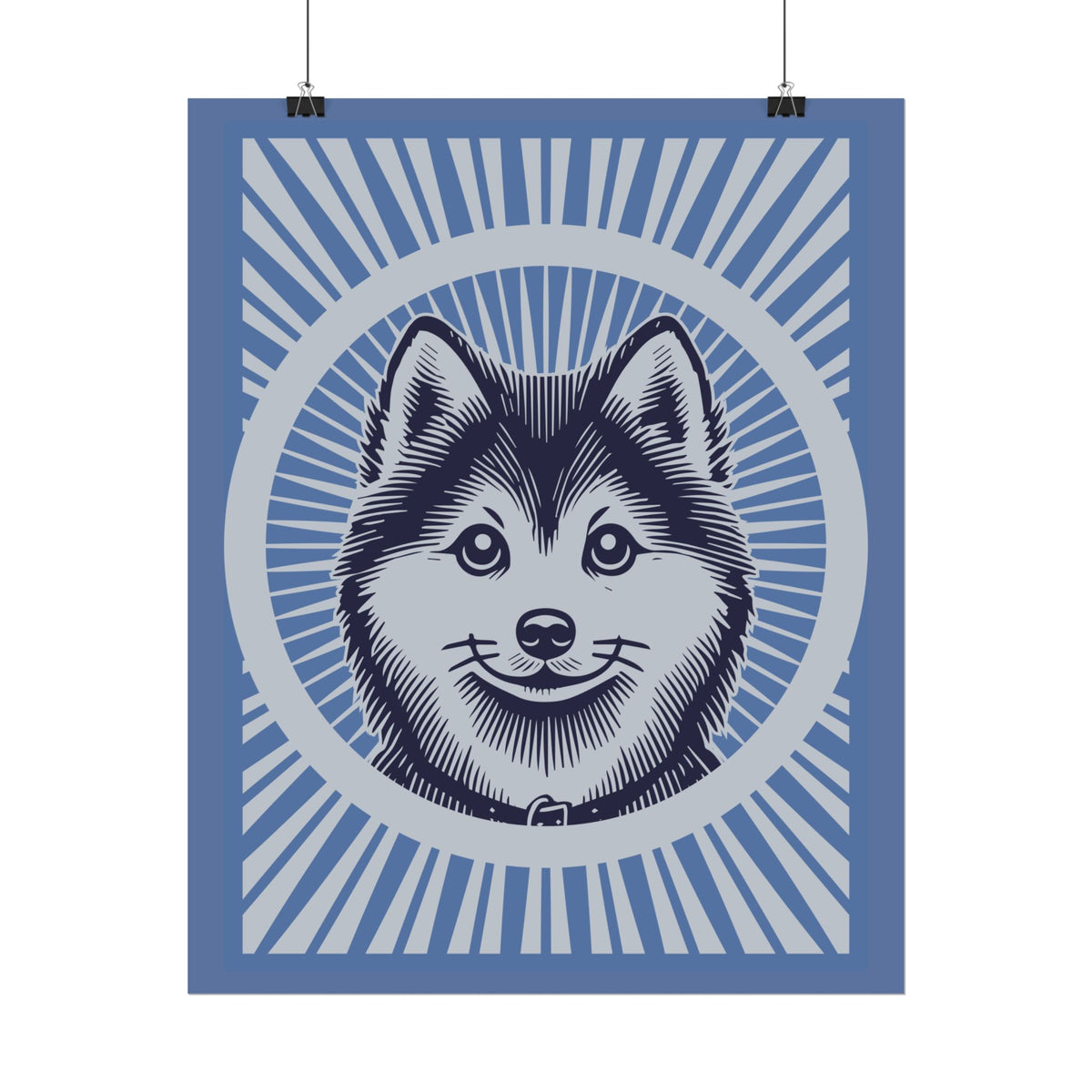 Pomsky Art Print — view 5