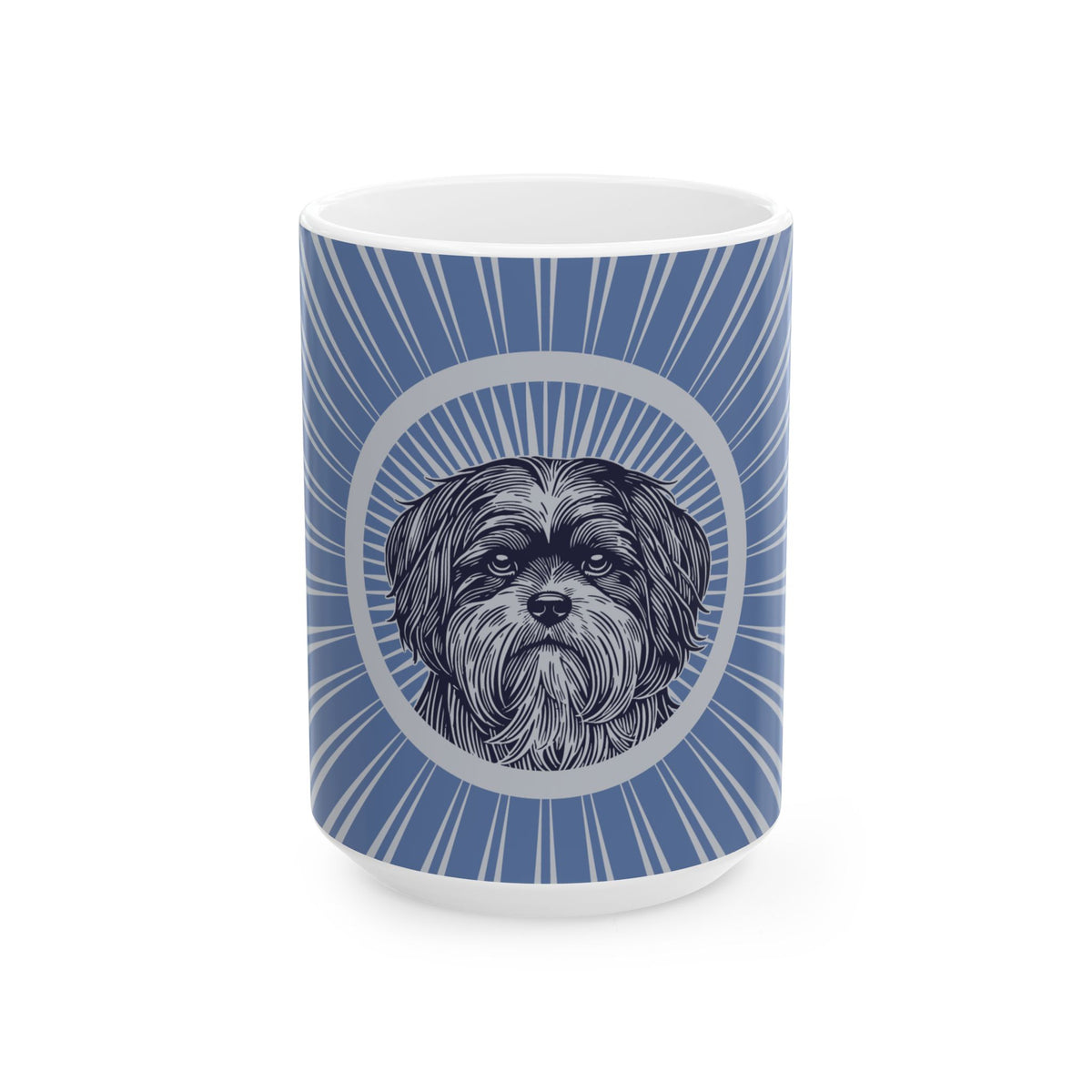 Lhasa Apso Ceramic Mug — 15oz