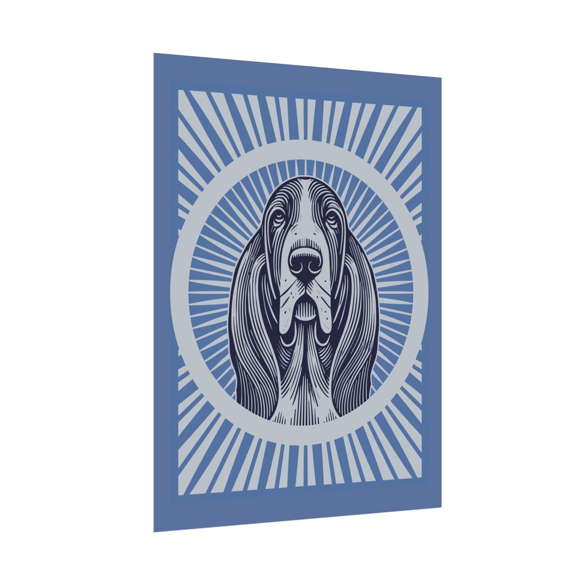 Basset Hound Art Print — view 12