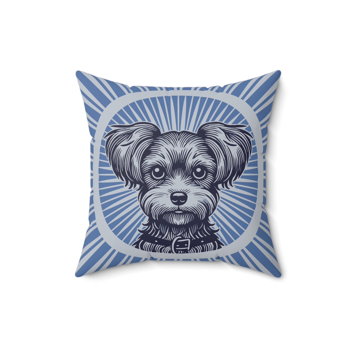 Yorkipoo Pillow — 16" × 16"