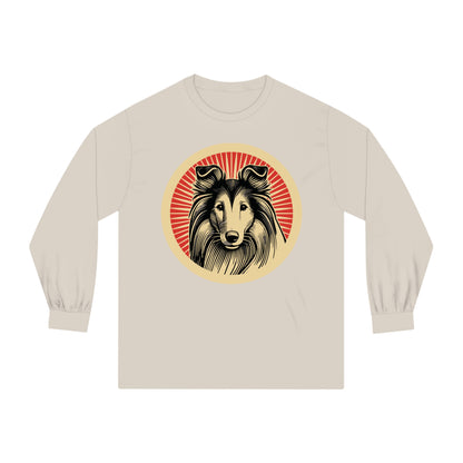 Collie Long Sleeve Tee for Adults