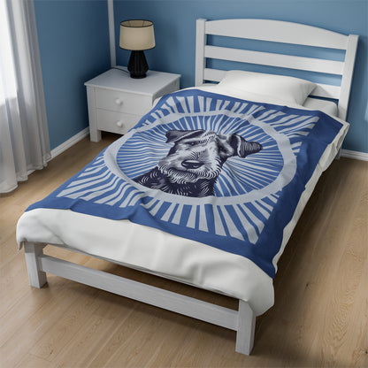 Airedale Terrier Blanket