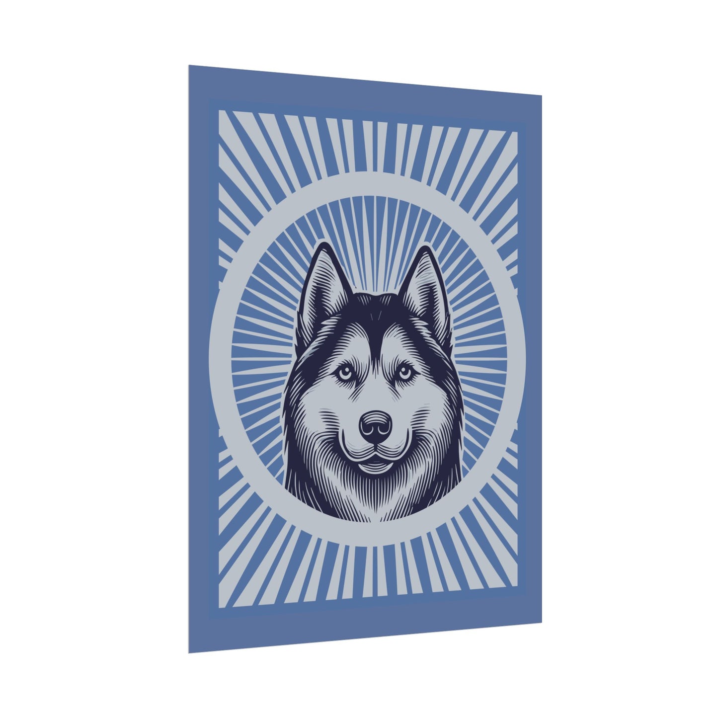 Siberian Husky Art Print
